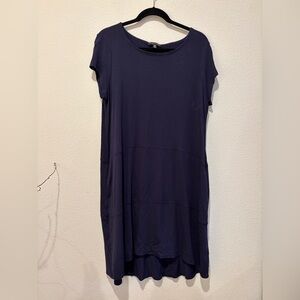 eileen fisher tshirt dress size large